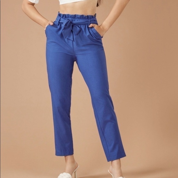 FOREVER 21 tie high waist pants - Picture 1 of 4